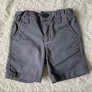 RUMI & RYDER | Adjustable Waistband Gray Shorts